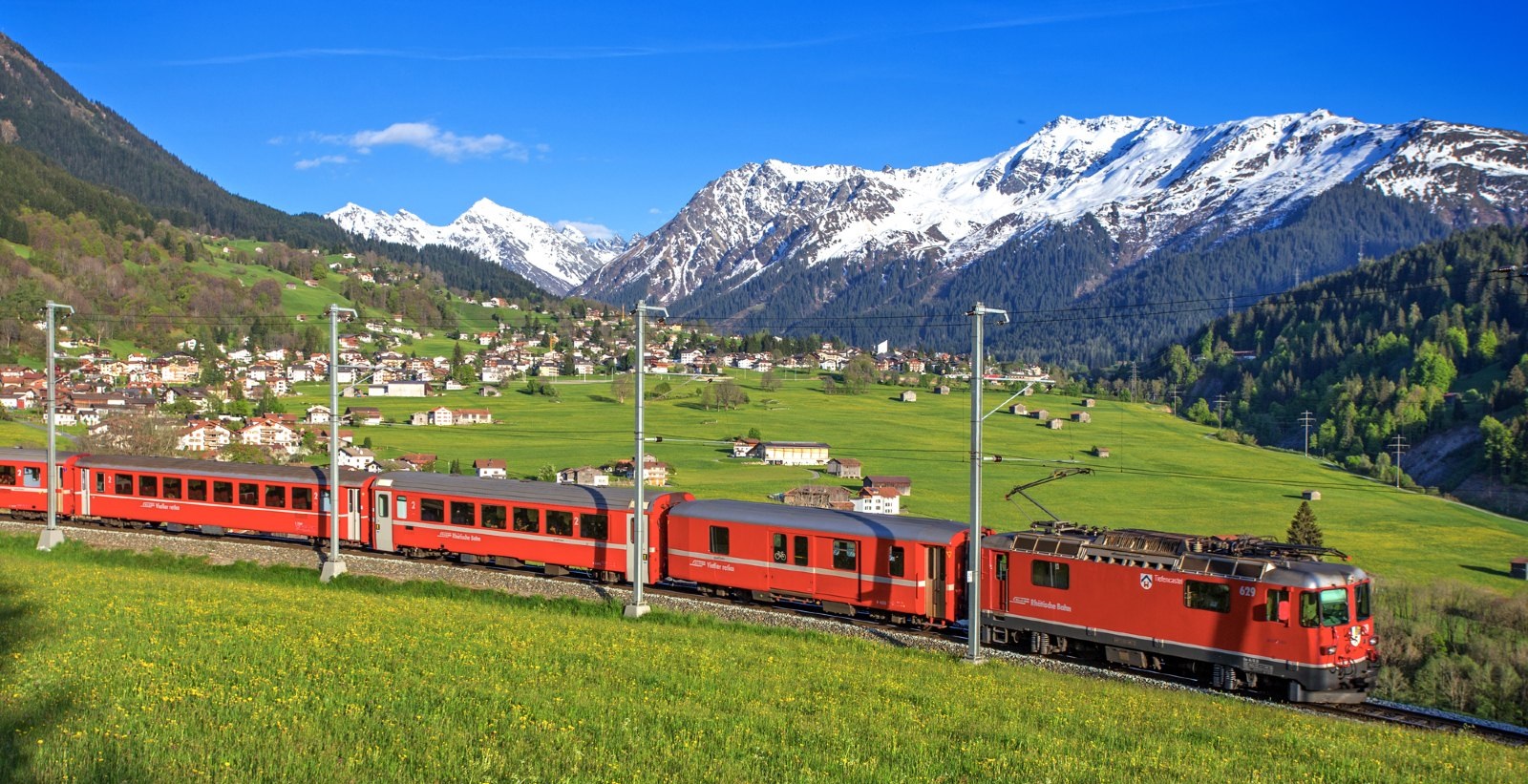 如果你喜欢坐着火车旅行，那么一定不能错过瑞士这个城市