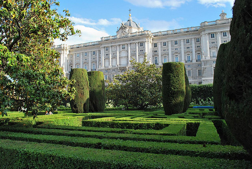 Real de Madrid Palace and Sabatini Gardens